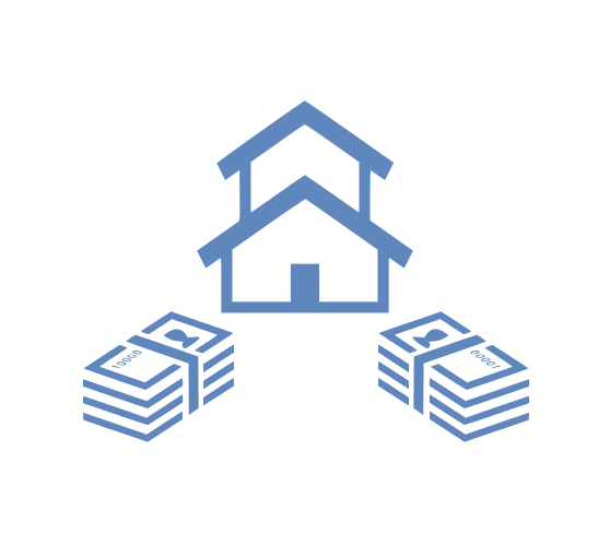 不動産を売却し、現金で公平に分配